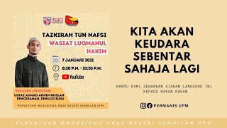 TAZKIRAH TUN NAFSI :  WASIAT LUQMANUL HAKIM