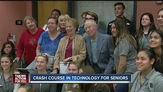 Seniors learn how to avoid being scammed online