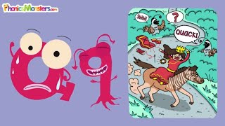 Level 1 - Video 6.2 Practice Qq ~ Phonicsmonsters.com