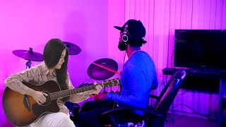 Josephine Alexandra & Swaylex Collab (Pink Sweat$) At My Worst - Fingerstyle Guitar and Drum Cover
