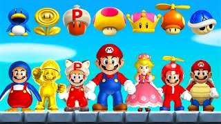 New Super Mario Bros Series - All Power-Ups