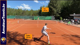 Amateur Tennis - Full Match  -  LK 14.1/NTRP 4.0 vs LK 16.1/NTRP 4.0