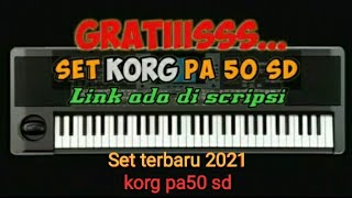 Gratis styl terbaru 2021 set korg Manual pa 50 sd link ada dideskripsi