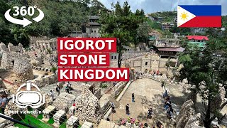 Igorot Stone Kingdom Baguio: 360 VR Experience | July 2024 Adventure | Insta360 X4