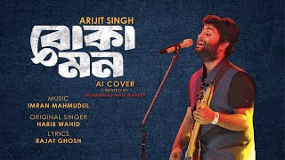 BOKA MON | বোকা মন | জানিনা কিভাবে বোঝাবো তোমায় | IMRAN Feat Arijit Singh AI Cover | HABIB WAHID