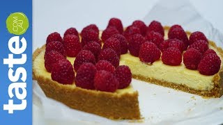 Crowd-pleasing New York cheesecake recipe | taste.com.au