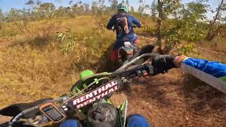 Dusty Cambodian Trail Riding