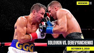 FULL FIGHT | Gennadiy Golovkin vs. Sergiy Derevyanchenko (DAZN REWIND)