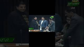 Sardar Nabil Gabol MNA LIARI signed the role of member at National Assembly