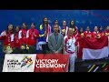 Squash Women's Team Victory Ceremony | 29th SEA Games 2017