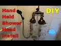 Installing A Handheld Shower Head: DIY