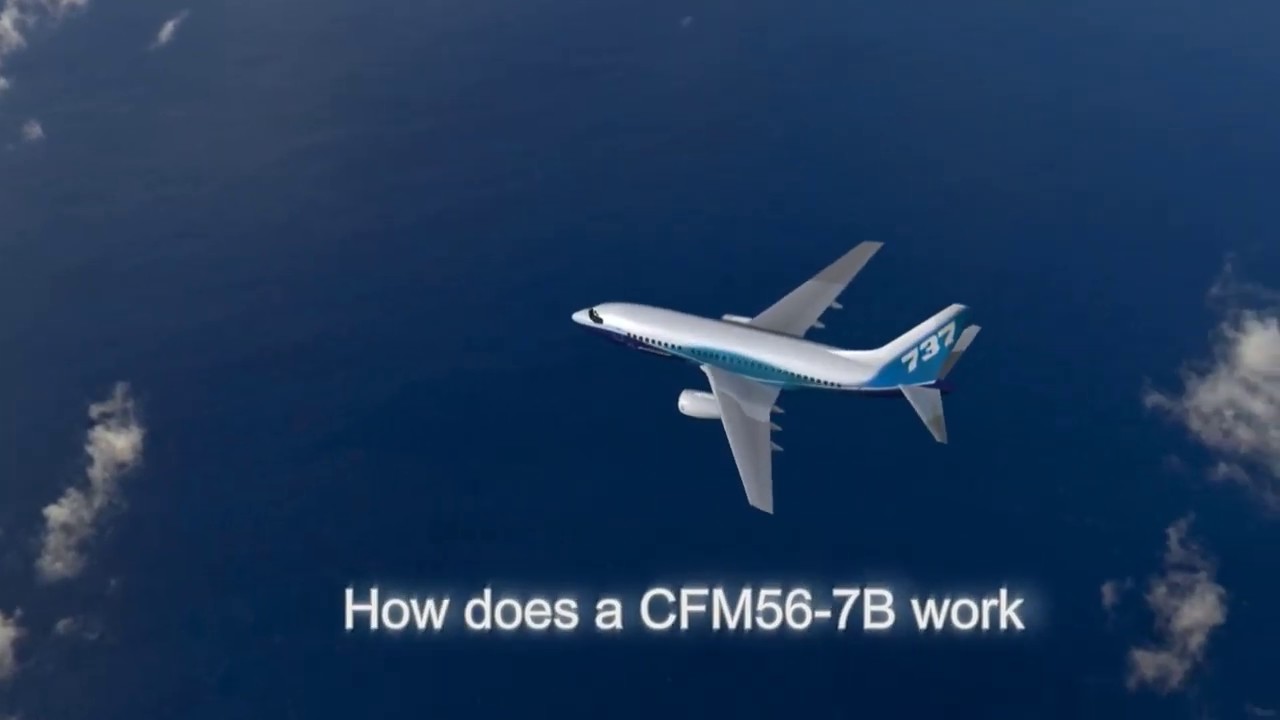 How Does A Cfm56 7b Work Youtube