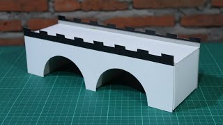 Make a bridge with paper