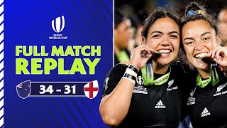 The GREATEST final EVER?! | New Zealand v England | Rugby World Cup 2021