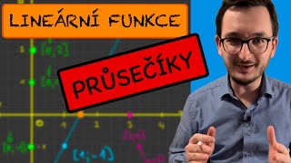 Lineární funkce - průsečíky s osami (9. třída)