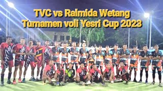 TVC Putra vs Ralmida Wetang - set 1, Turnamen Yesri Cup 2023