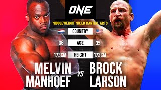Melvin Manhoef vs. Brock Larson | Full Fight From The Archives