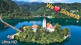 Slovenia the most beautiful places to visit 4K Ultra HD videos