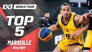 Top 5 Plays | FIBA 3x3 World Tour Marseille 2024