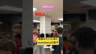 留学あるある 馬鹿みたいに混むCafeteria The seen super crowded at Cafeteria lol #アメリカ留学 #テキサス #理想と現実 #格安留学 #Cafe