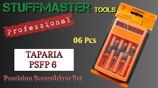 Taparia PSFP-6 Precision Screw Driver Set | 06 Pcs