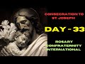 Consecration to St Joseph Day 33- Fr. Abilash George,