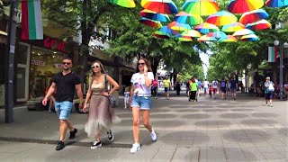 Walking in Burgas 2022 Bulgaria Summer Walk - Бургас Болгария - Bulgarien