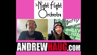 Bjorn 'Speed' Strid THE NIGHT FLIGHT ORCHESTRA Radio Interview July 25 2023