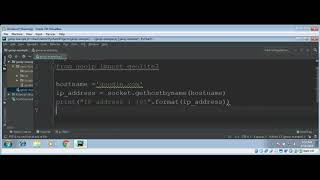 How to get the geolocation from an IP address or domain in Python