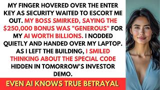 My Backstabbing CEO Stole My $4 Billion AI — Until It Mysteriously Started Exposing His Secret Plan