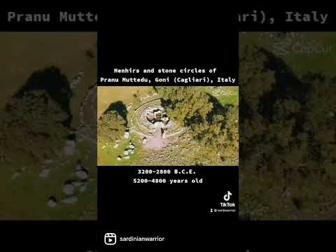 Where are menhirs found?