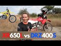 Honda XR650L vs Suzuki DRZ400S Comparison THERE'S A CLEAR WINNER!!!