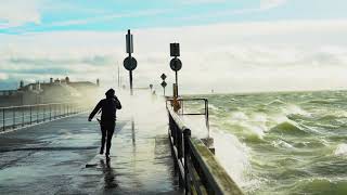 Clontarf, Dublin: Storm on the Wooden Bridge