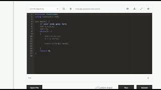 Odd repeat codechef starters 10