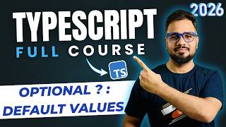 TypeScript Tutorial #24 - Optional & Default Parameters