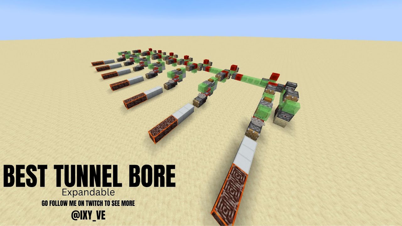 Best Tunnel Bore For Minecraft Java 1.20 - YouTube