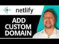How to Add Custom Domain in Netlify | Netlify Tutorial 2026