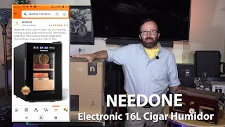 unboxing the NEEDONE Electronic 16L Cigar Humidor w/Paul Henderson