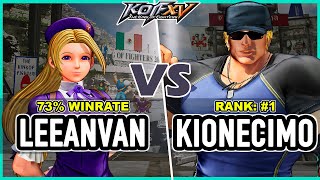 KOF XV 🔥 Kionecimo (Clark/Iori/Kyo) vs Leeanvan (Hinako/Isla/Whip)