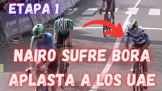 RESUMEN ETAPA 1 VUELTA ANDALUCIA 2025 RUTA DEL SOL/QUINTANA NO PUEDE BORA APLASTA A LOS UAE