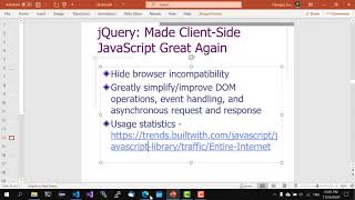 Client-Side JavaScript and jQuery