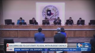 Socorro ISD to cut staff for budget deficit