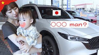 We bought the first new car after so many efforts | Vietnam-Japan Couple