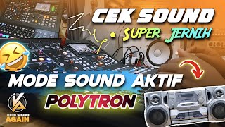 CEK SOUND DANGDUT KOPLO FULL BASS GLERR TERBARU 2025 ( BASS PUNCH MIDDLE NROTOK HIGH POLYTRON )