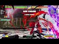 KOF XV 2.1 八神帥氣雙波連段【JAM SYO】IORI 2 fireball combos damage 942