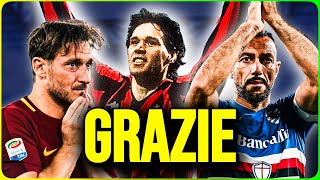 THE MOST EMOTIONAL FAREWELLS IN FOOTBALL | SERIE A