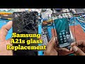 samsung A21S touch glass broken