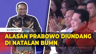 Penjelasan Menag Yaqut soal Prabowo Diundang di Natalan BUMN