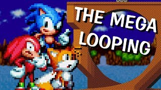 Who can pass the Mega loop? Sonic sprite animation