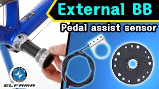 PAS  확장 버텀 브라켓 패달 어시스트 센서 설치하는 방법  Pedal assist sensor External  Bottom Bracket